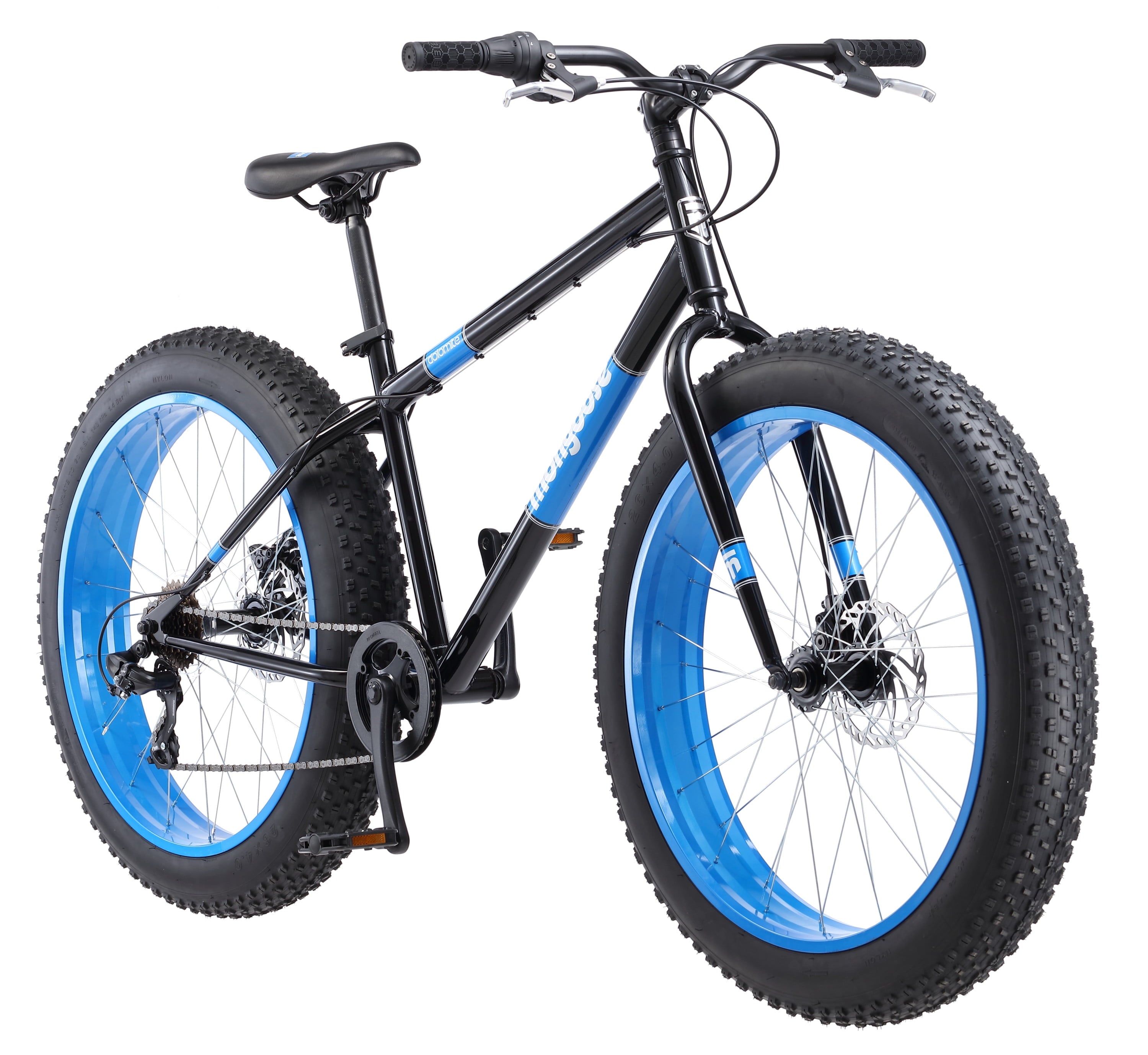 26 Dolomite Mens Fat Tire Bike. 7 Speeds. Black