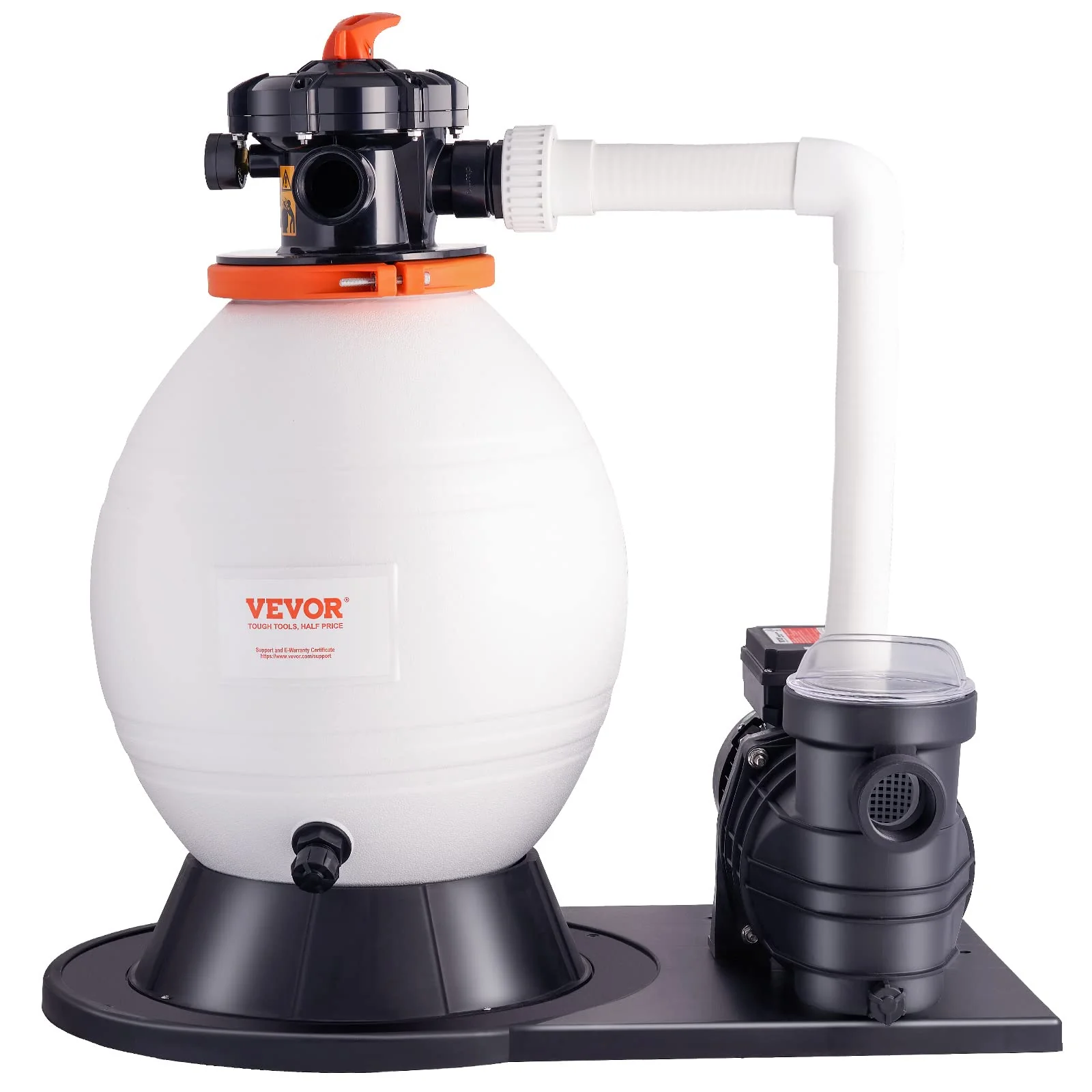 VEVOR 16 Swimming Pumps System & Filters Combo Set