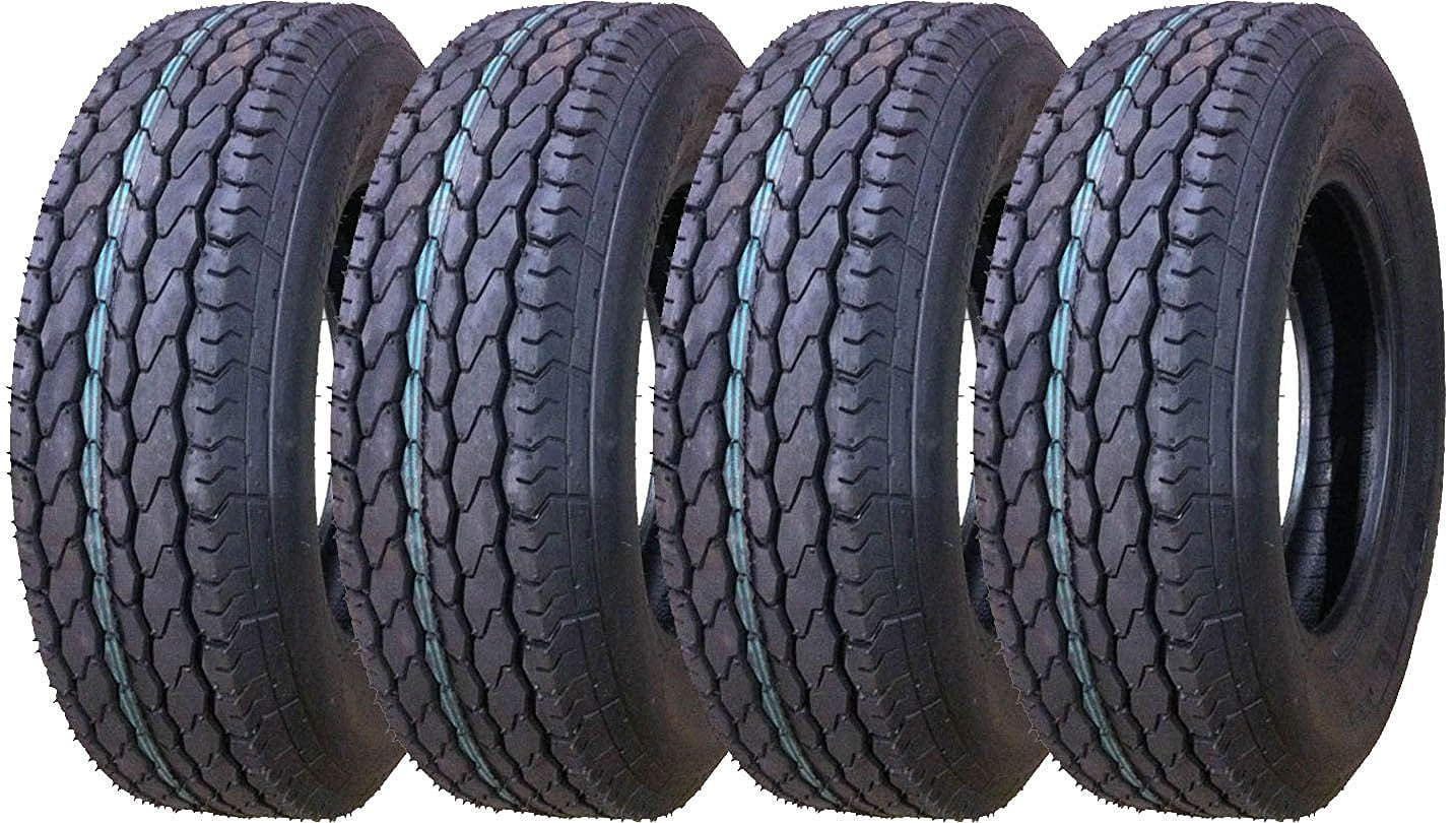 COUNTRY Trailer Tires ST 205/75D15 6 PR Load Range C - 11021. Set 4