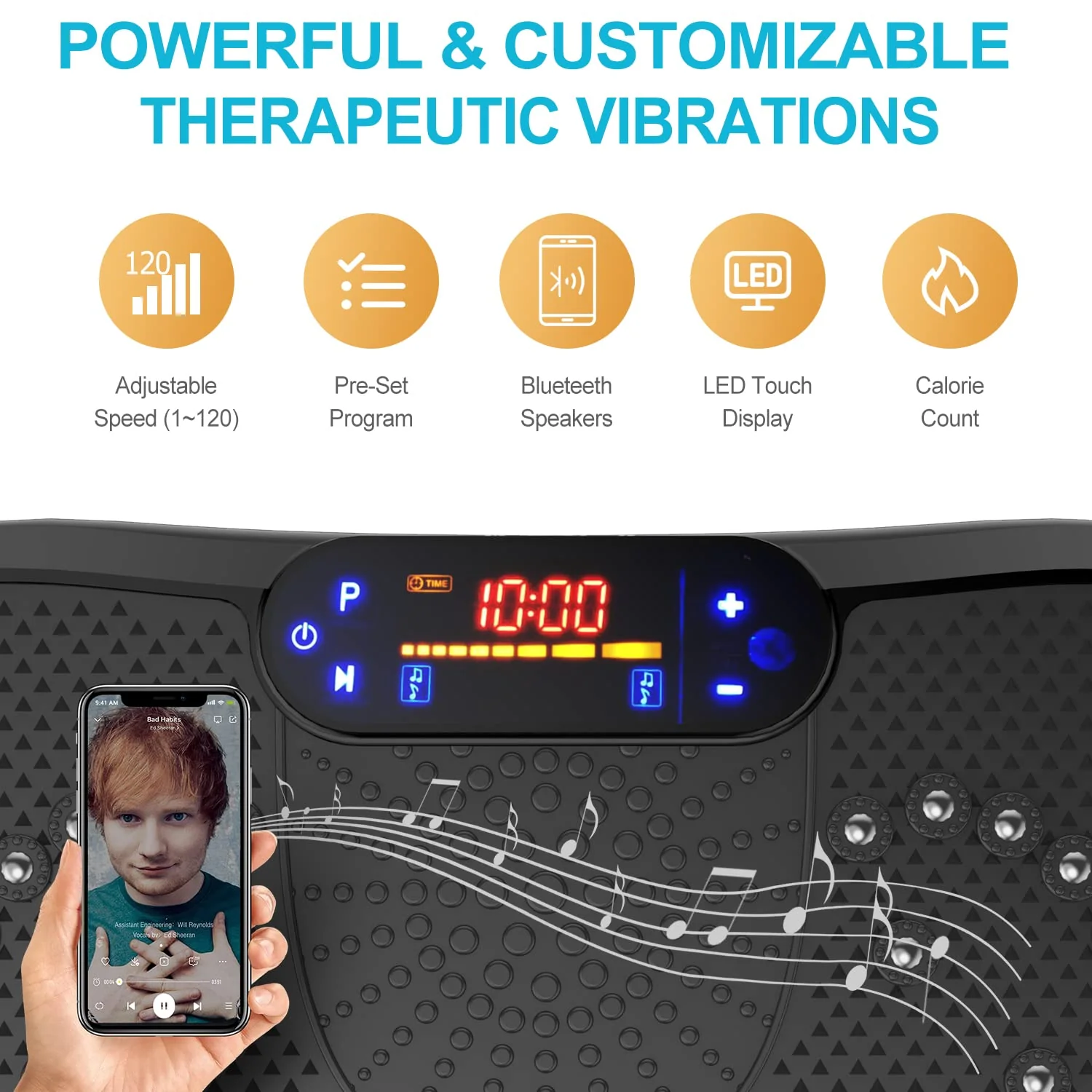 AXV Vibration Plate Exercise Machine Whole Body Workout