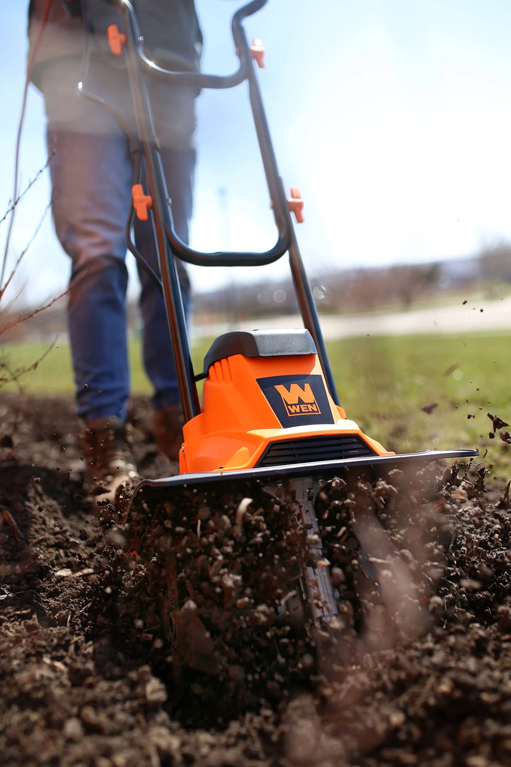 WEN 10 Amp 14 Inch Electric Tiller and Cultivator