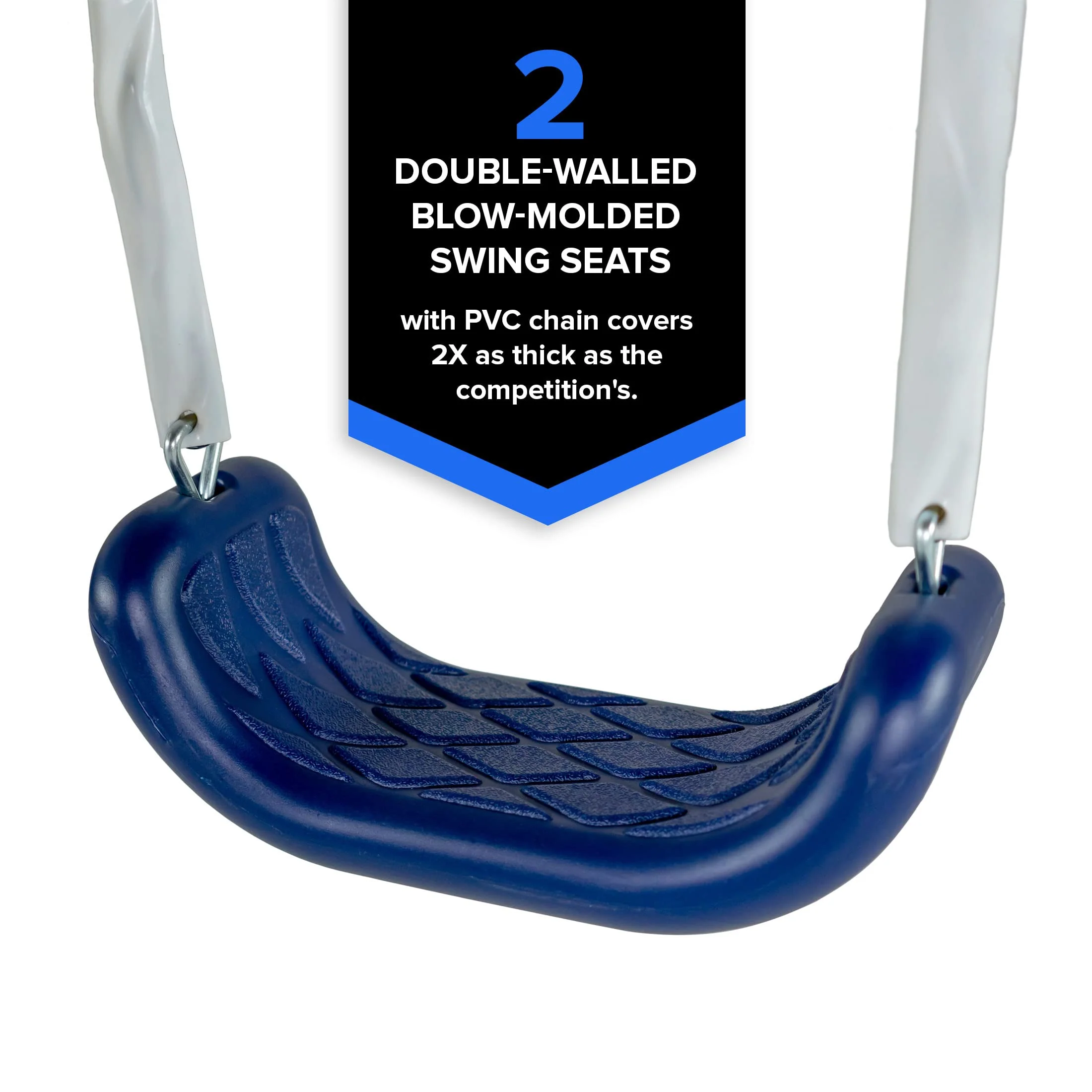 Sportspower Arcadia Swing Set. Outdoor Playset for Kids with Slide