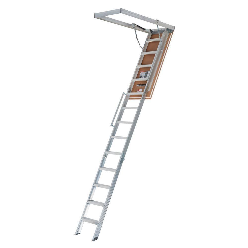 22-1/2-Inch x 63-Inch Aluminum Attic Ladder