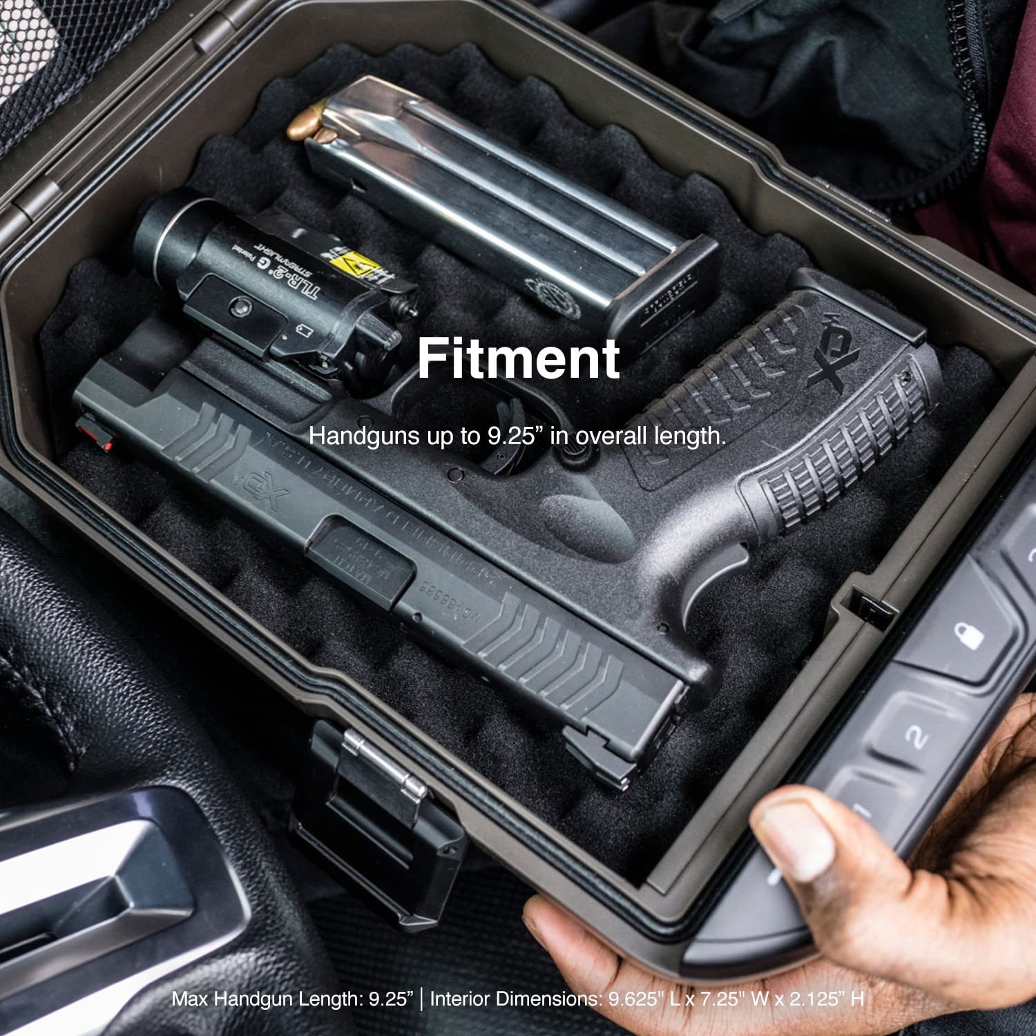 VAULTEK Secure Waterproof Travel Case with Backlit Keypad