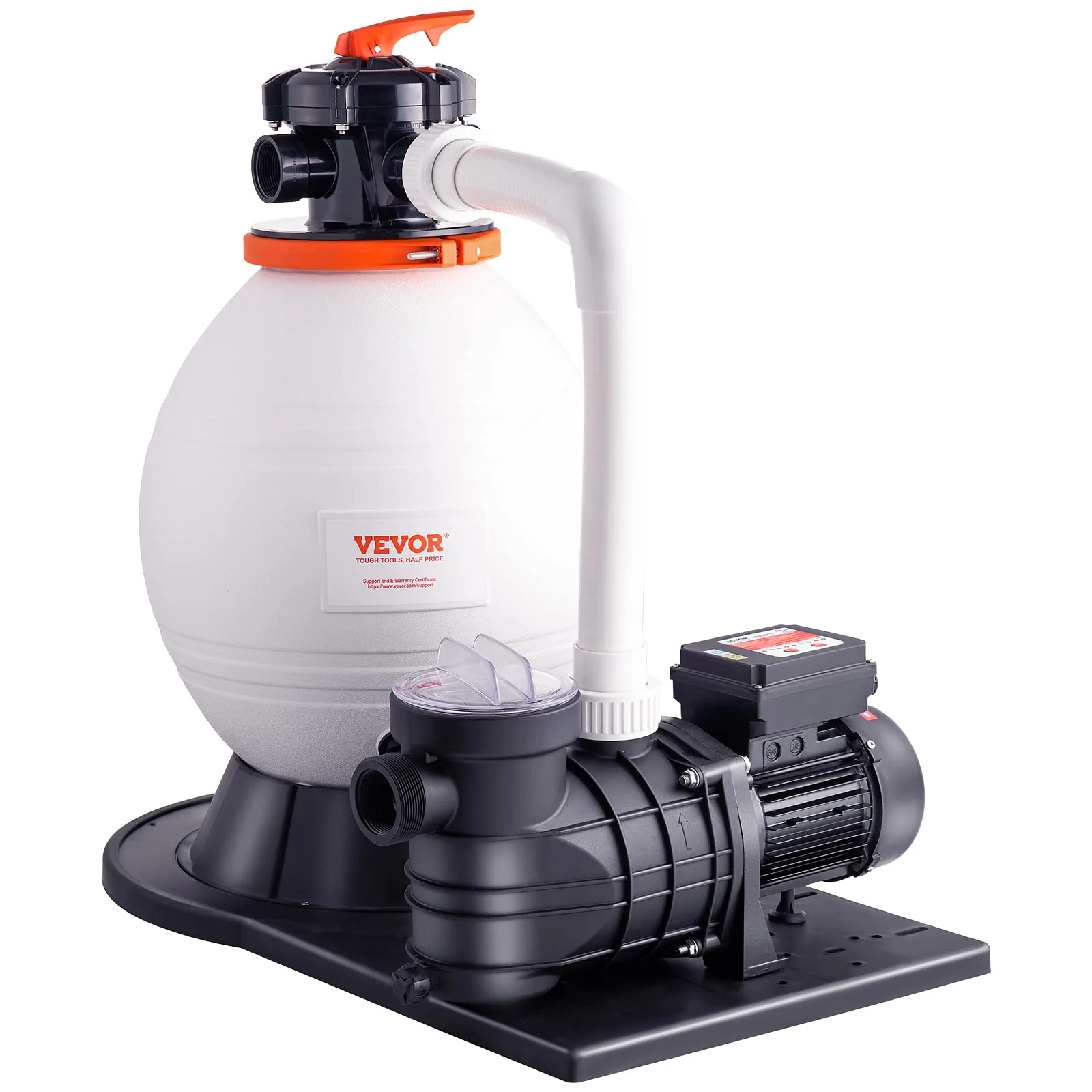 VEVOR 16 Swimming Pumps System & Filters Combo Set