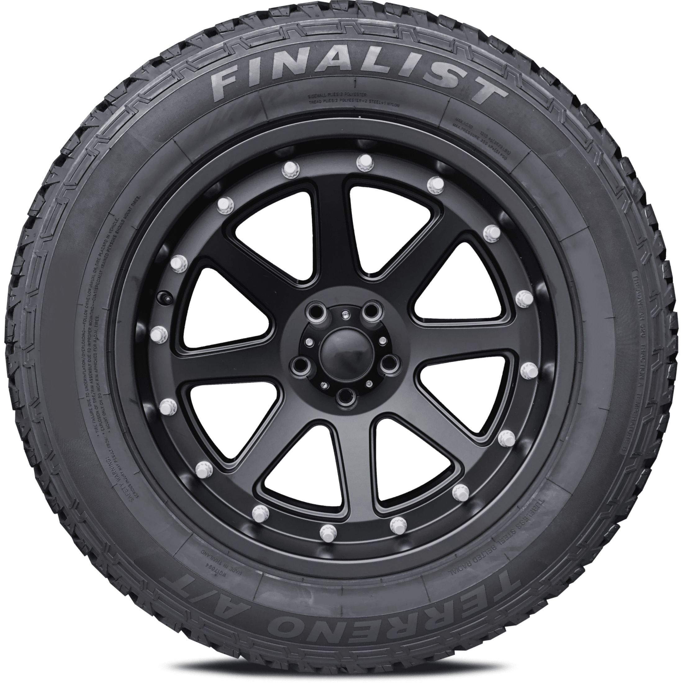 Terreno A/T 275/65R18 116T SUV Light Truck All Season All Terrain Tire 275/65/18 (Tire Only)