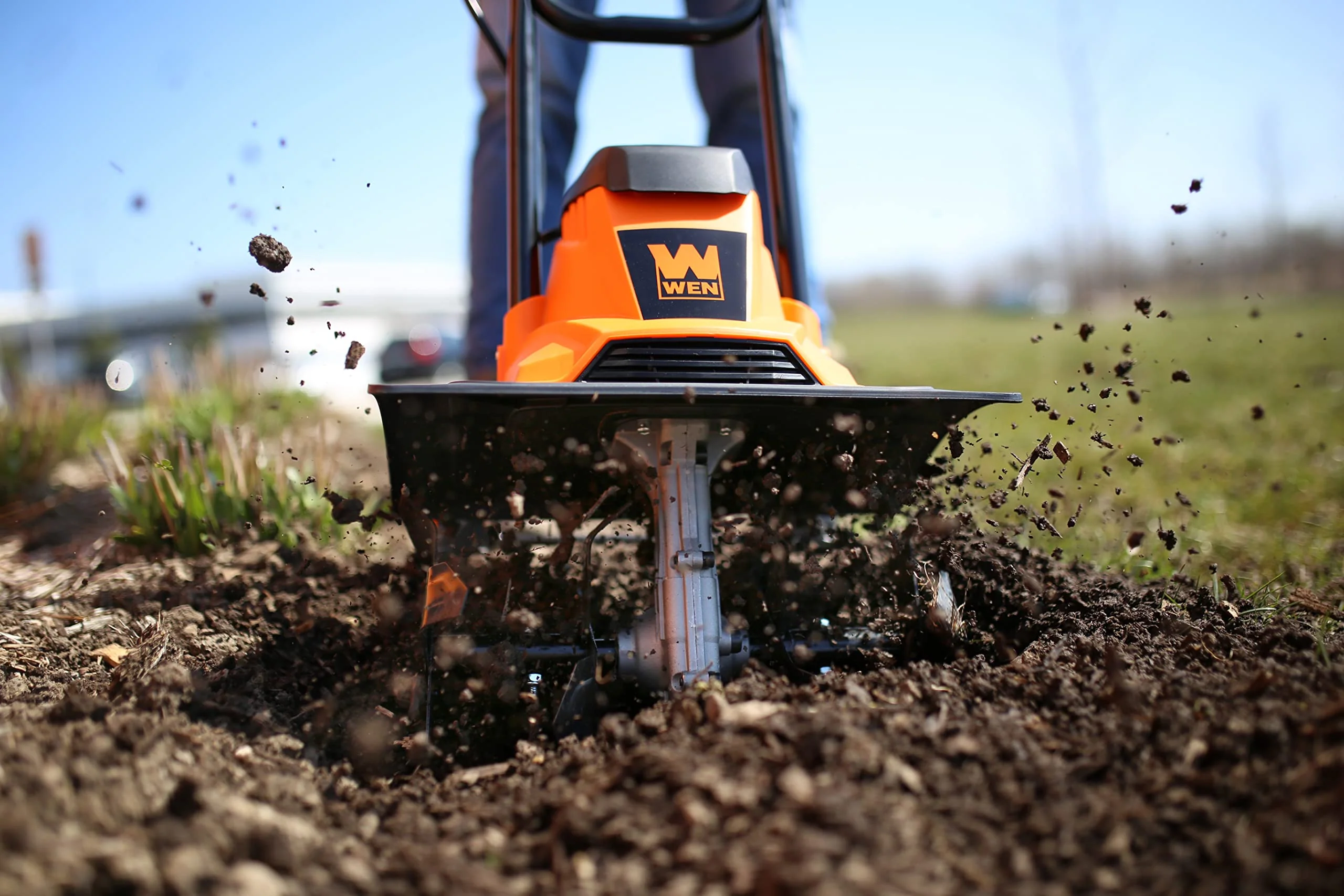 WEN 10 Amp 14 Inch Electric Tiller and Cultivator
