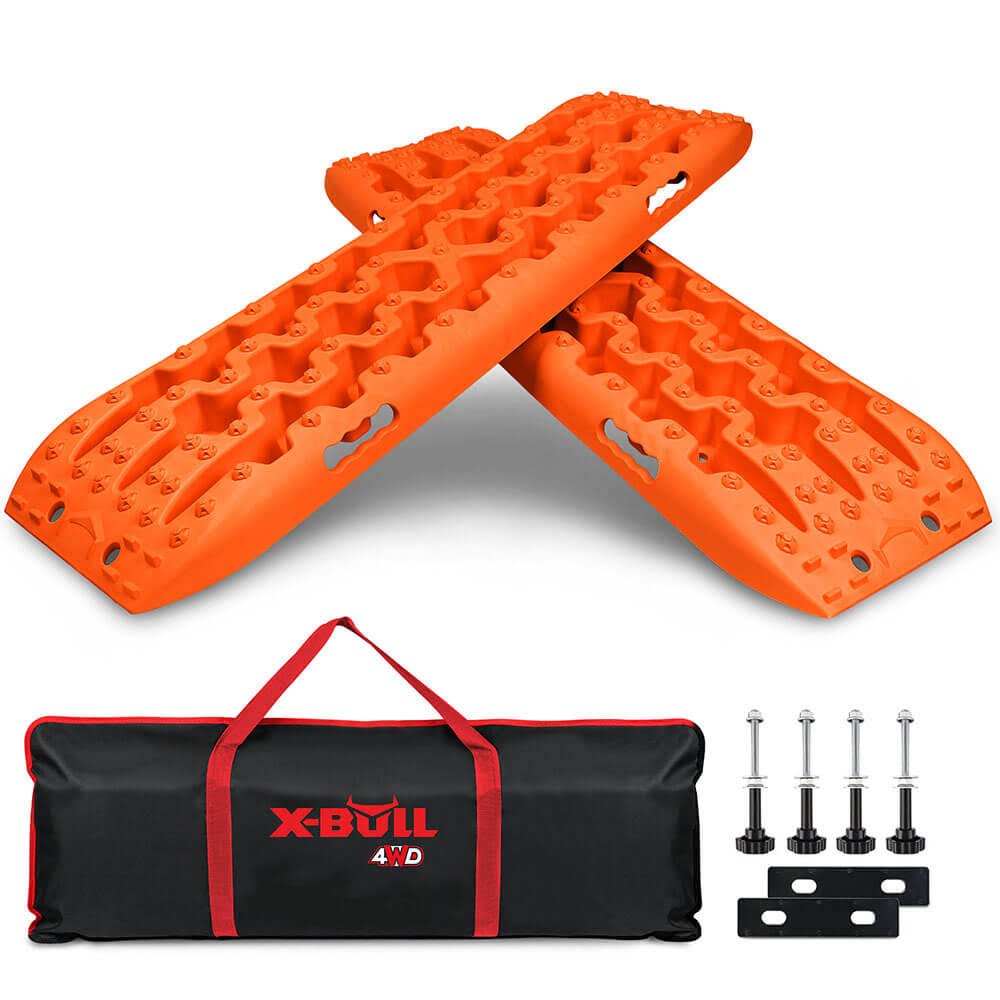 X-BULL Recovery Traction Tracks Gen3 Sand-Mud-Snow Tire Ladder Orange