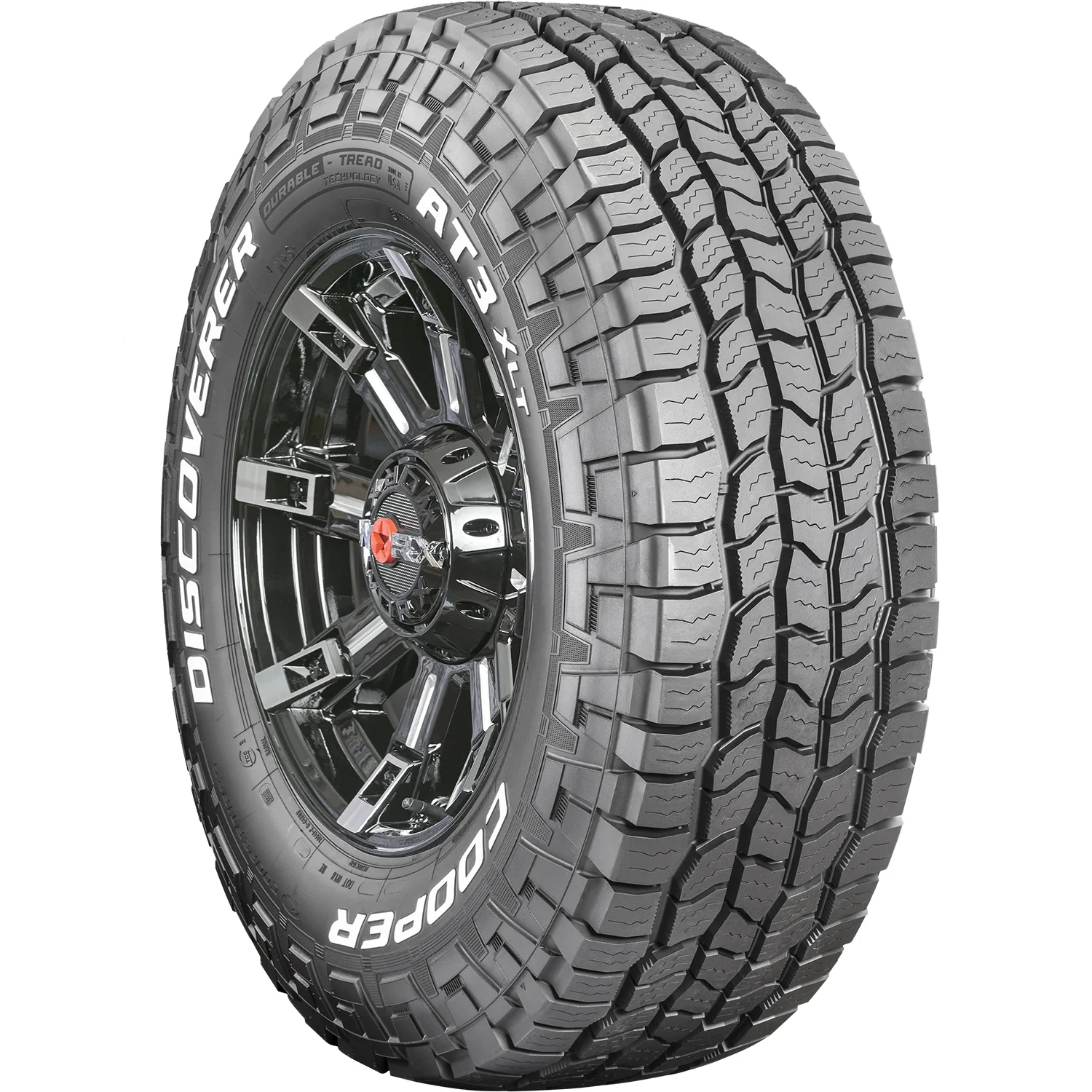 Pair of 2 (TWO) Cooper Discoverer AT3 XLT LT 285/75R16 126/123R E 10 Ply A/T All Terrain Tires Fits: 2006-08 Hummer H3 Base. 2009 Hummer H3 Championship Series