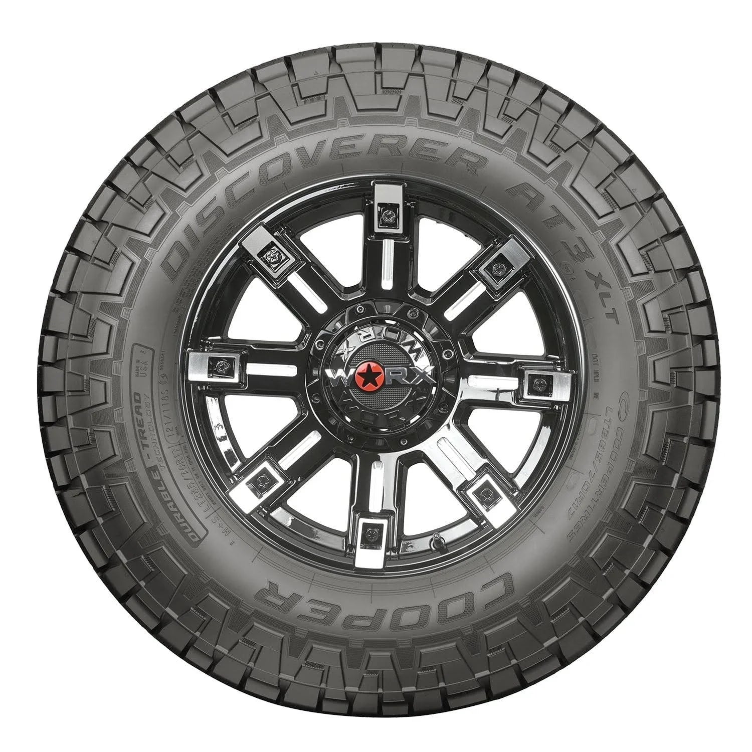 Cooper Discoverer AT3 XLT LT295/70R18 129S BSW Tire - MadeInUSA