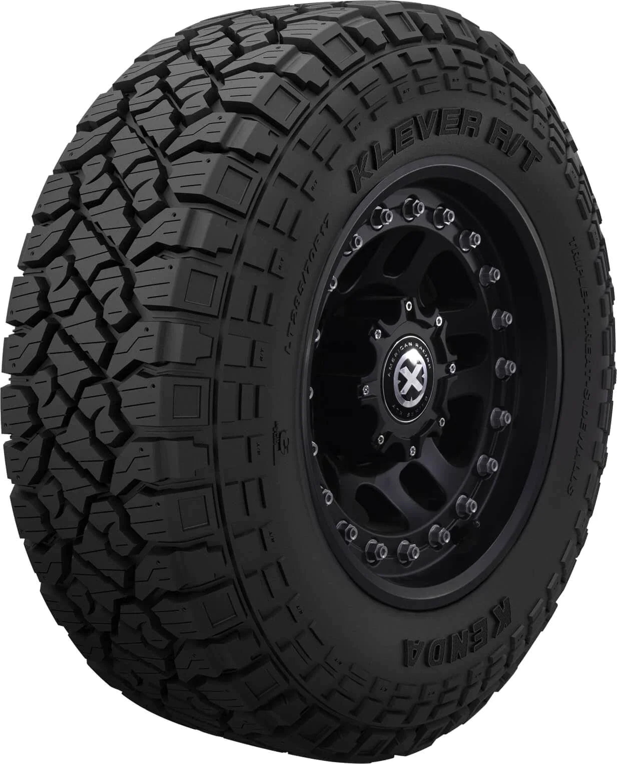 Kenda Klever R/T KR601 All Terrain LT265/75R16 123/120R E Light Truck Tire - MadeInUSA