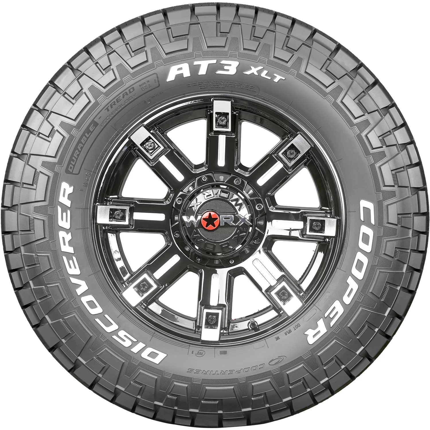 Pair of 2 (TWO) Cooper Discoverer AT3 XLT LT 285/75R16 126/123R E 10 Ply A/T All Terrain Tires Fits: 2006-08 Hummer H3 Base. 2009 Hummer H3 Championship Series